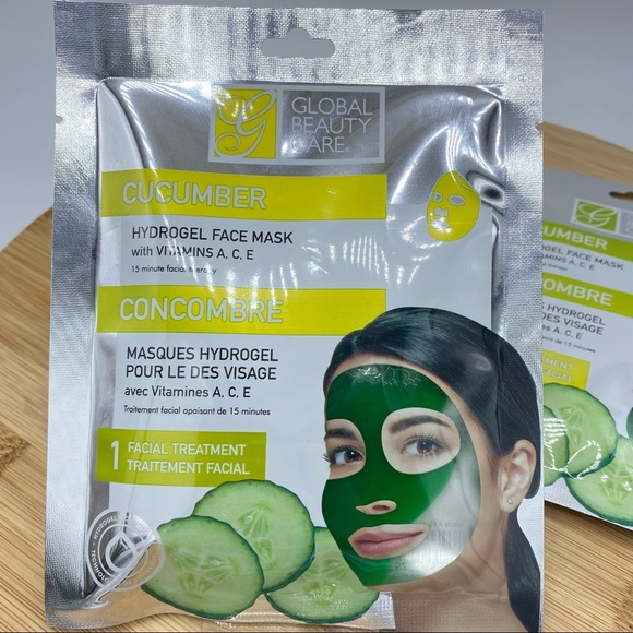 2 - Global Beauty Care | Cucumber Hydrogel Face Masks - Picture 10 of 11